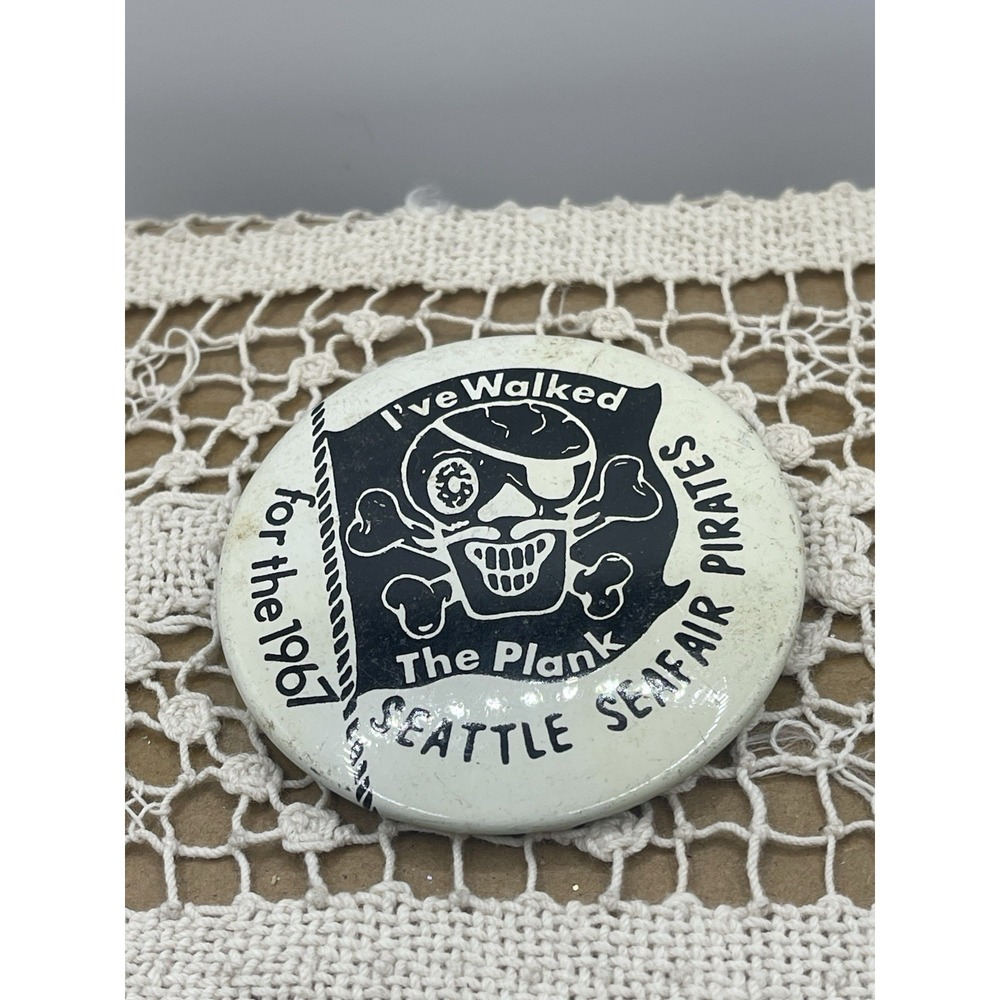 1967 I've Been Had by the Seattle Seafair Pirates Button 2.25 inch